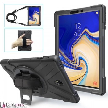 Smūgiams atsparus dėklas 360 laipsnių - Juodas (Samsung Galaxy Tab S4 10.5 (T835/T830) Smūgiams atsparus dėklas 360 laipsnių - Juodas (Samsung Galaxy Tab S4 10.5 (T835/T830)
